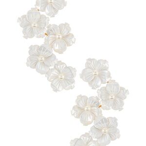 NWT RARE Jennifer Behr Mari Flower Earrings - with box